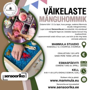 Väikelaste mänguhommik 20.aprill