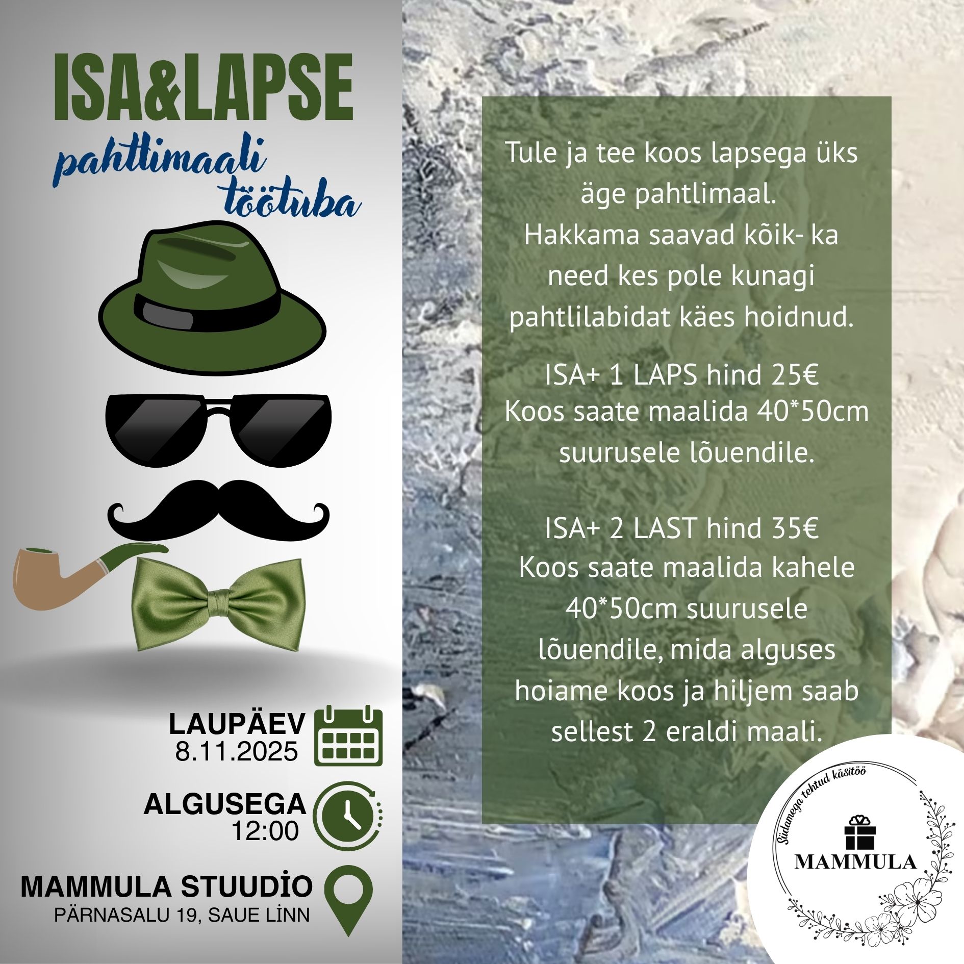 ISA & LAPSE töötuba 8.november